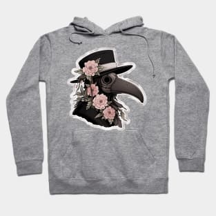 Cute Floral Plague Doctor Hoodie